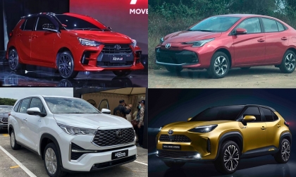 Toyota Việt Nam chuẩn bị tung liền 4 mẫu xe mới?